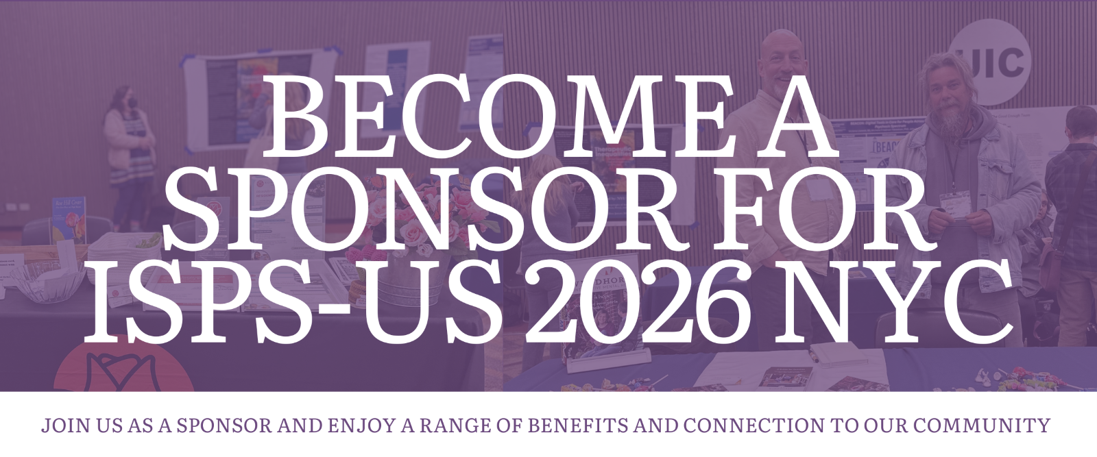 Become a Sponsor for ISPS-US 2026 NYC